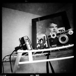 b&w still life