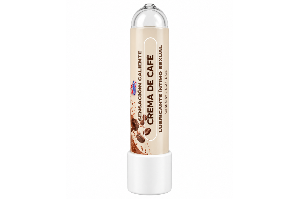 Lubricante comestible caliente crema de café sexlo 10 ml