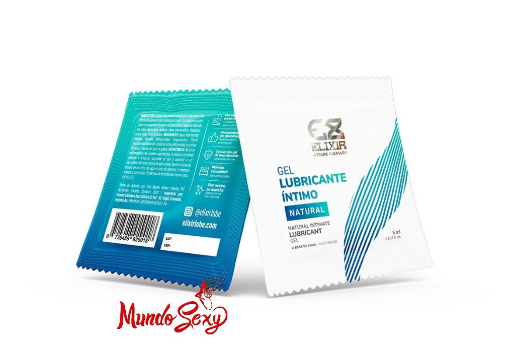 Lubricante natural elixir sachet 5 ml