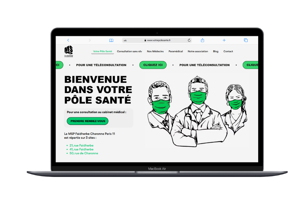 Site pôle santé