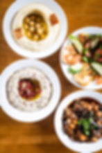 Mixe de mezzé authentique du restaurant libanais le grand liban à lyon 1 