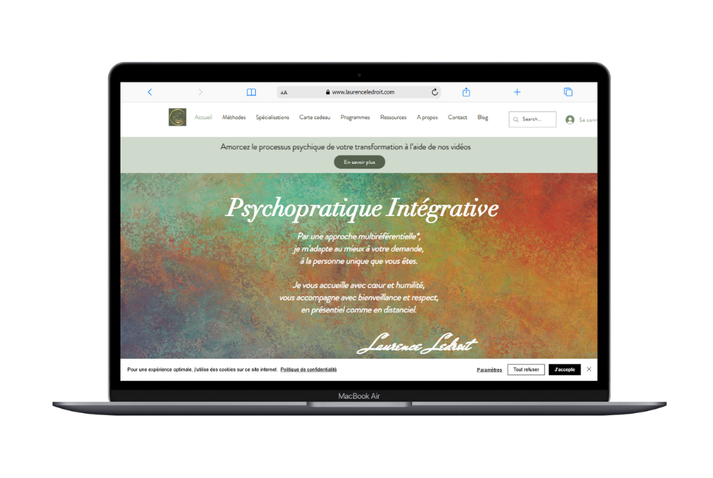 Site Laurence Ledroit