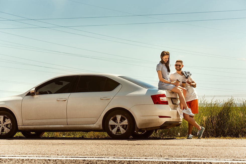 couple avec voiture