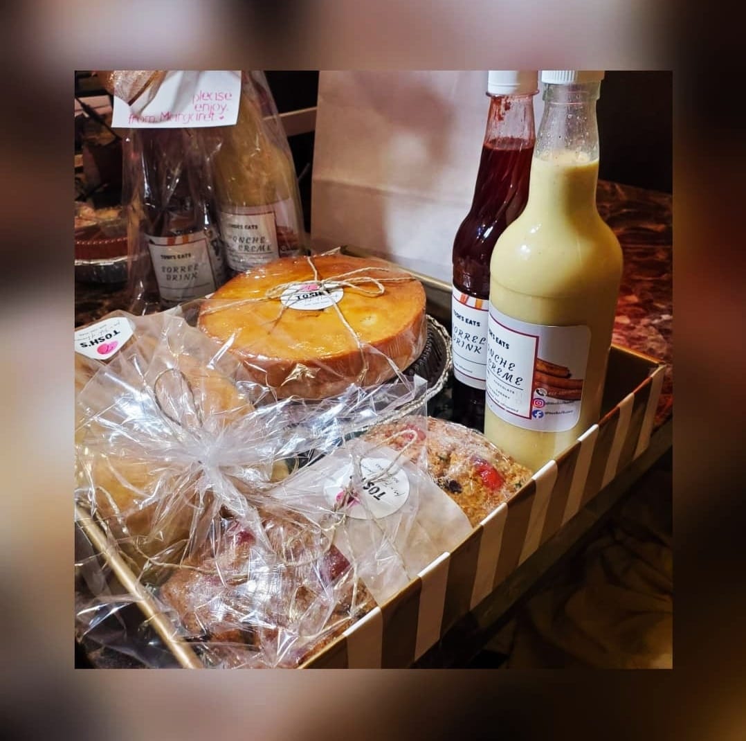 Arranged Food and Objects