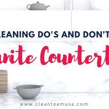 Cleaning Do's and Don'ts: Granite Countertops