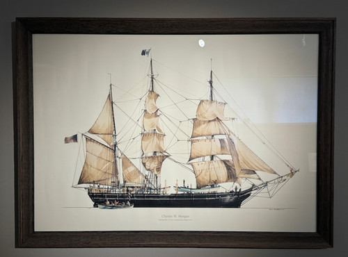 Charles W Morgan whaling ship | Wing