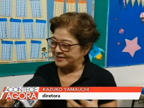 Escola Roberto Norio apresenta Soroban em matéria para a Rit TV