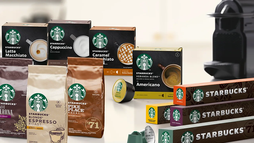 Extensão de linha Blonde Roast - Starbucks Coffee