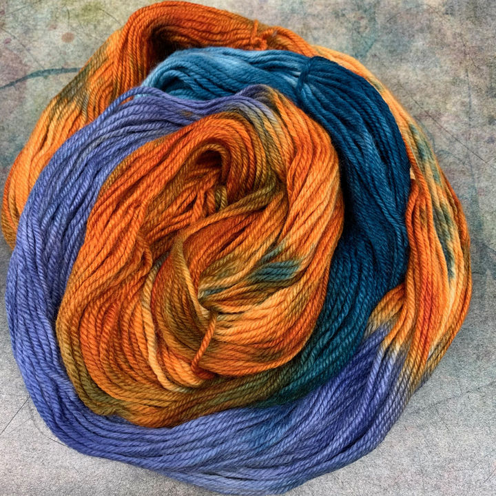 BFL Worsted-Bird of Paradise