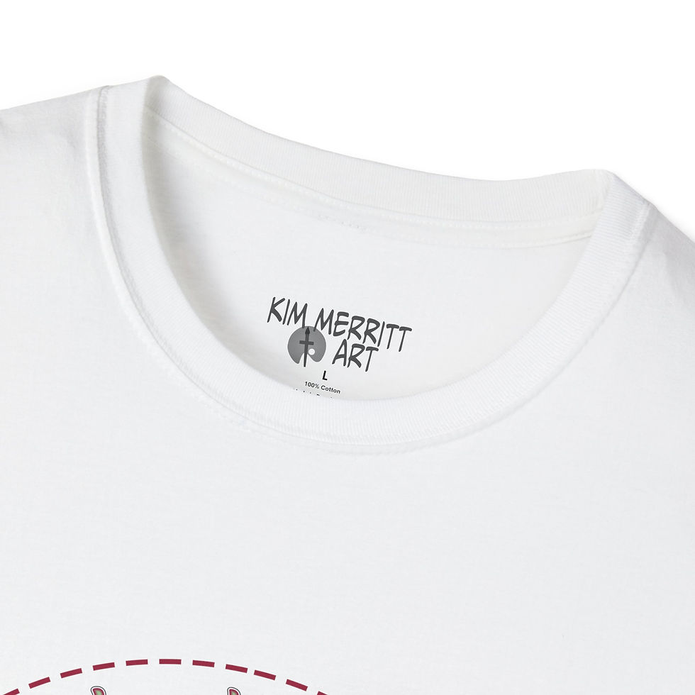 Thumbnail: Scarlet Thread Sewn Unisex Softstyle T-Shirt