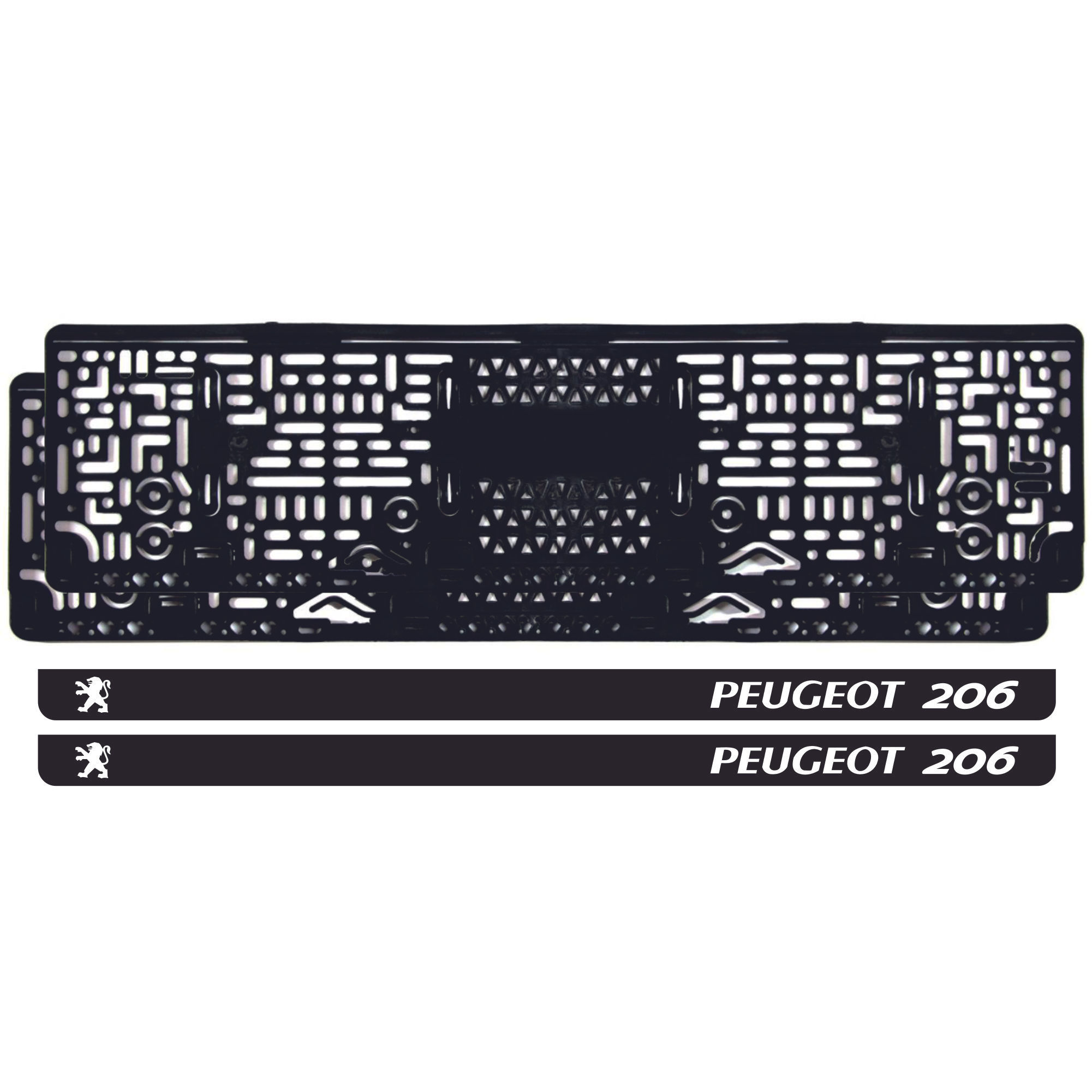 -Peugeot 206- Takmatik Plakalık