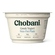 Chobani Greek Yogurt, 0%, Plain