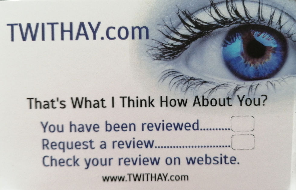 TWITHAY CARD