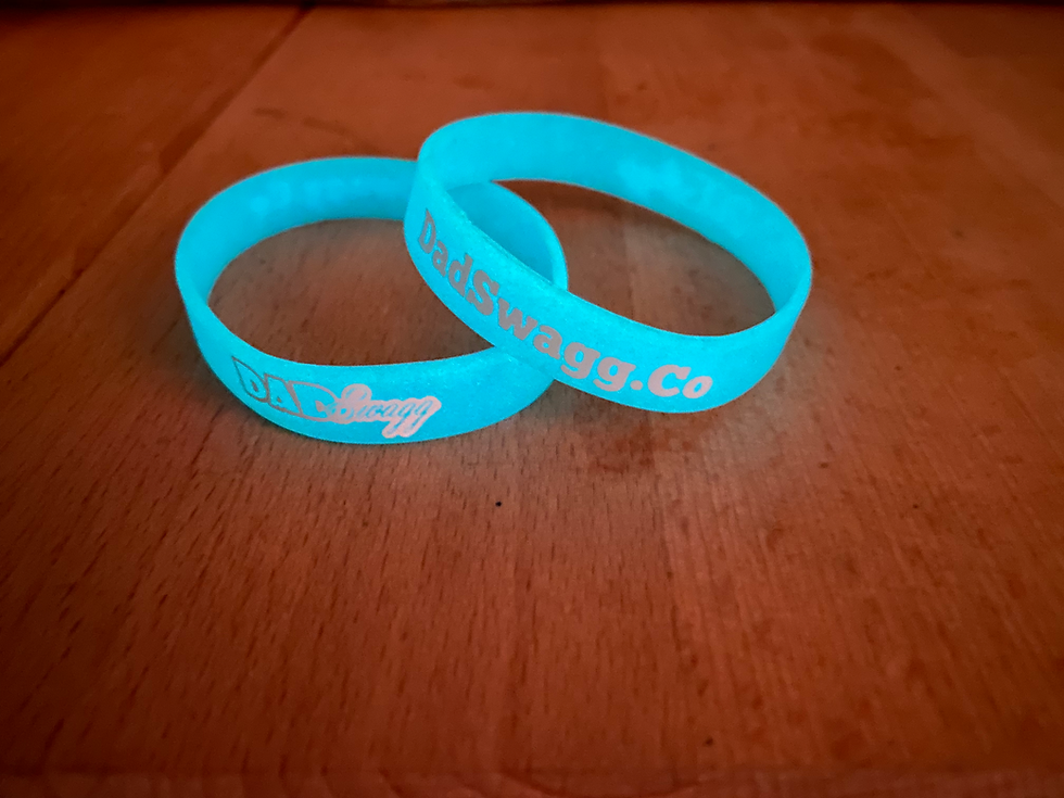 Thumbnail: DadSwagg Glow in the dark wristband