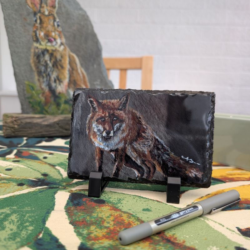 Fox limited edition print on sla