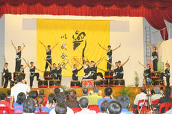 Mass Drums performance