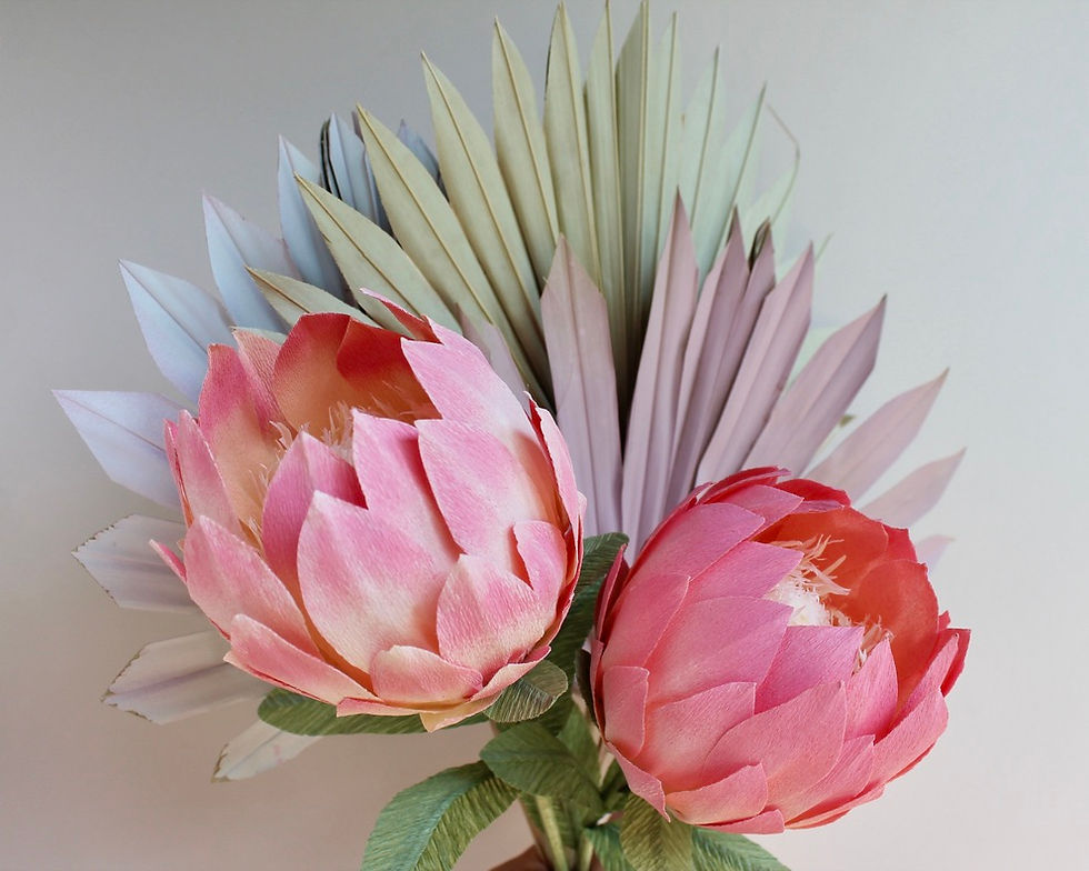Protea and Palms