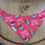 Thumbnail: I Really Dig You/Red Hearts - reversible dog bandana