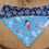 Thumbnail: Frosty the snowman/ Snowflakes - reversible dog bandana