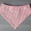 Thumbnail: Pink Roses/Stripes - reversible dog bandana