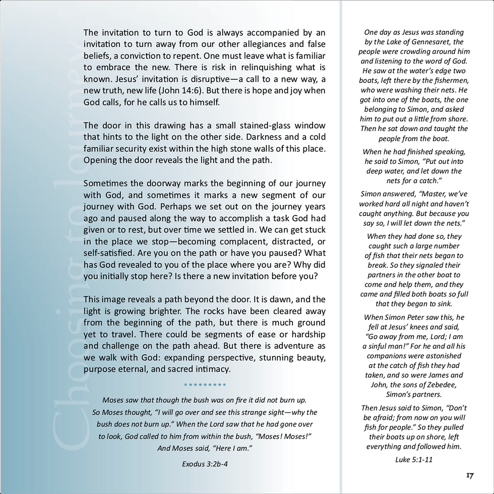 Thumbnail: Sample page of Encounter: The invitation to turn to God...