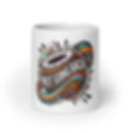 Thumbnail: Reggae "Not Going Back" - White coffee mug