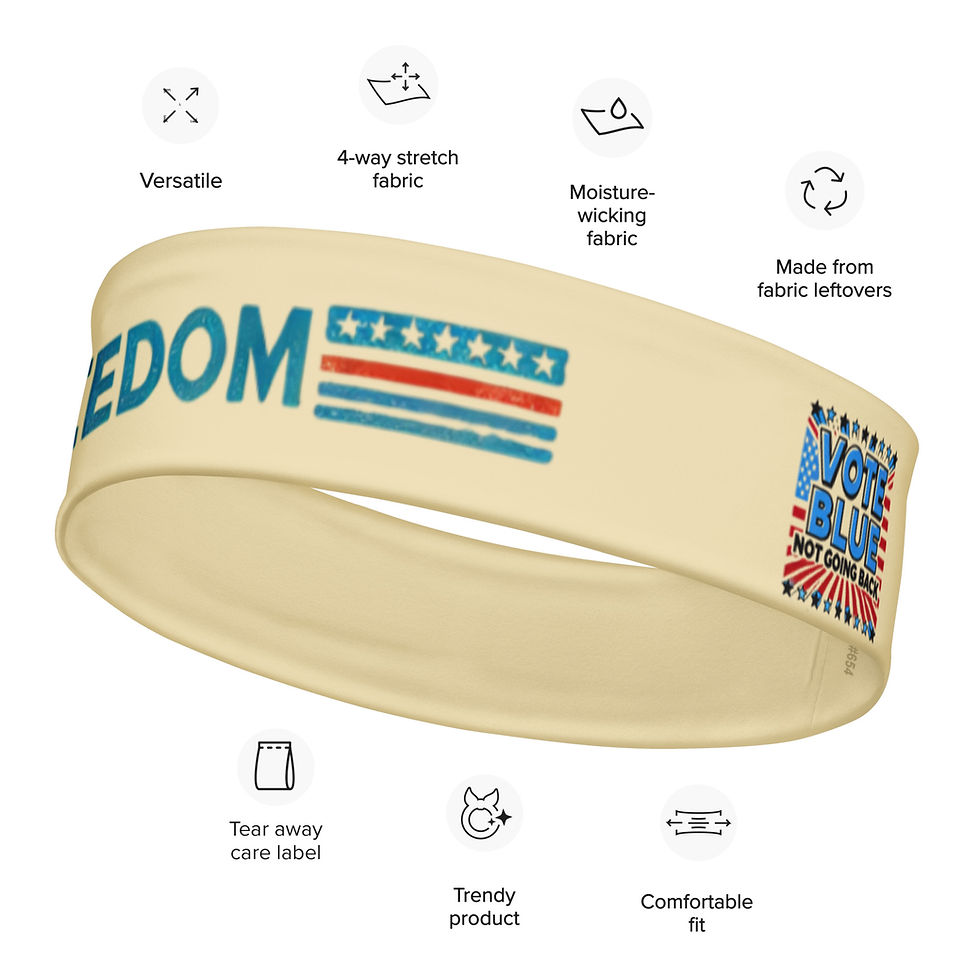 Thumbnail: "Vote Blue" Freedom Headband