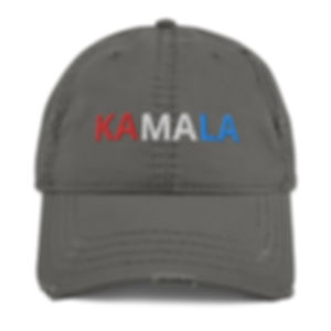 KAMALA - Distressed Dad Hat
