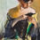 Thumbnail: "Study in Black and Green" (John White Alexander, Miniature Replica)