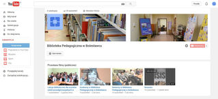 Przegląd działalności na kanale Youtube