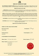 A deed poll is the name of the legal document which proves you have changed your name. You will need a deed poll to update the name on your passport, driving licence, with all other UK government agencies and private organisations such as your bank.