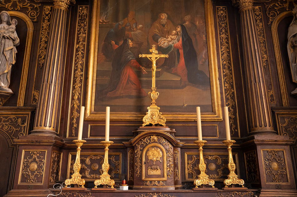 Eglise Angerville l'orcher tabernacle