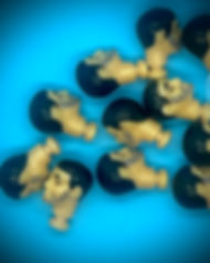 Red Laser (SFA) Forca Fera black head with beard (1 head)