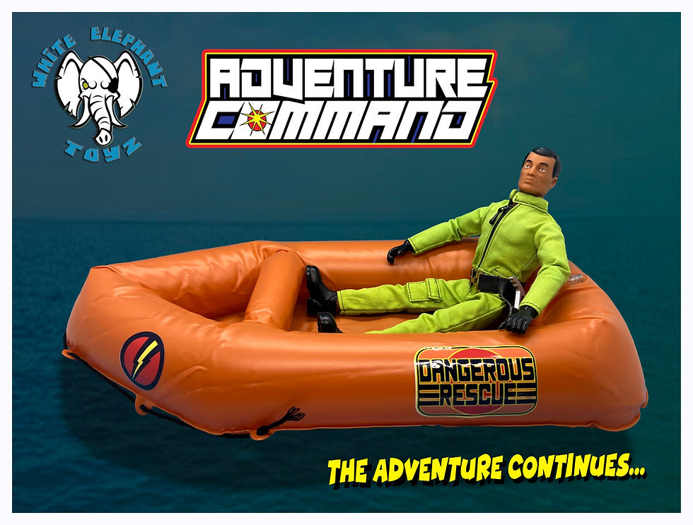 Adventure Command Dangerous Rescue raft | White Elephant Toyz
