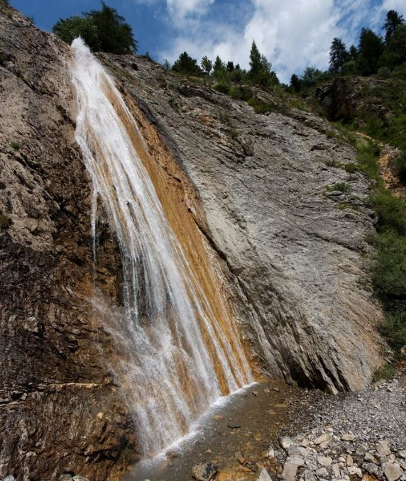 Cascade de Chaumie à Colmars
