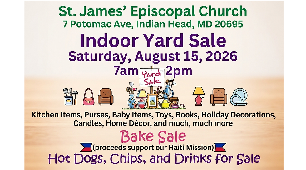 Indoor Yard Sale
