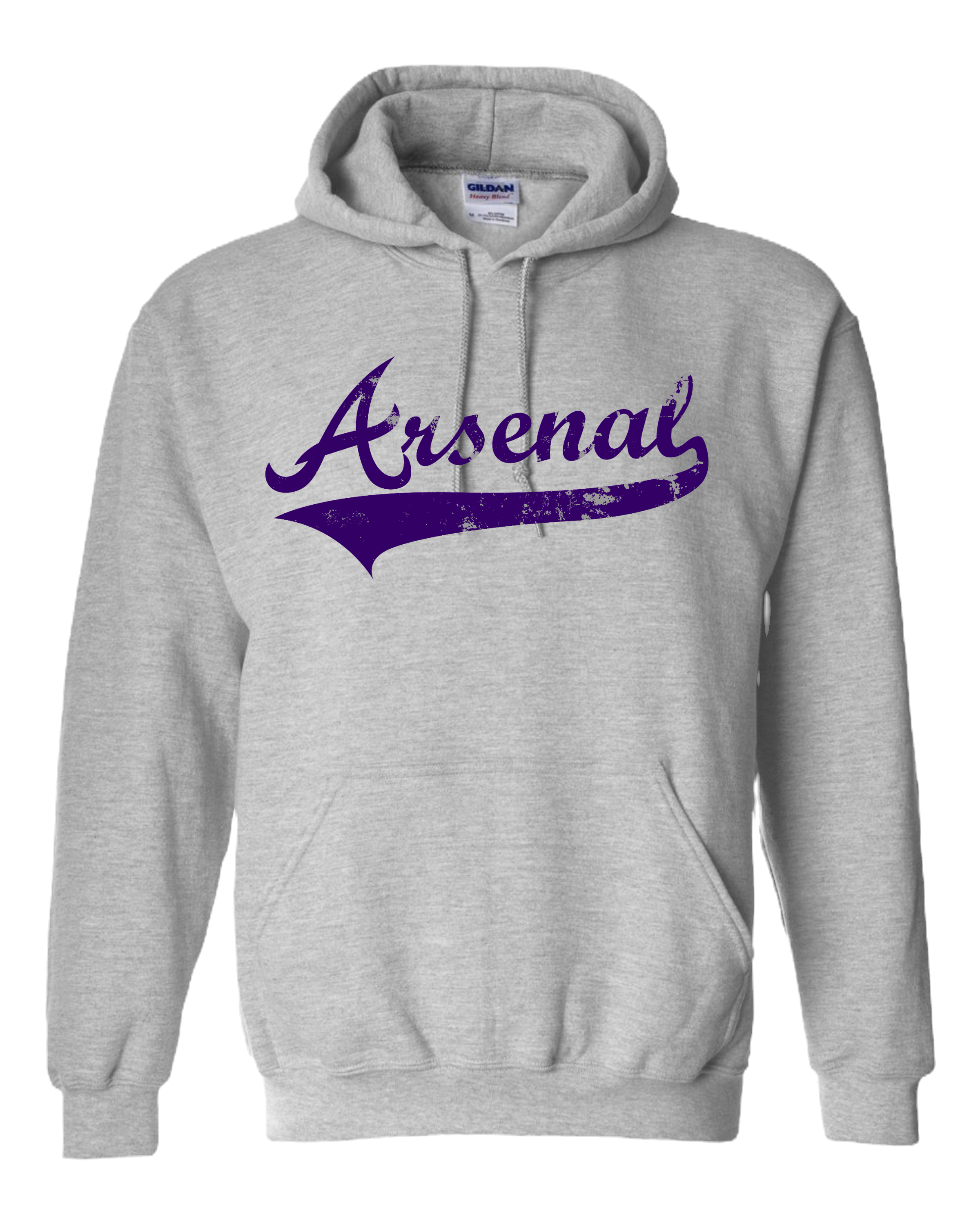 Arsenal Distressed Hoodie