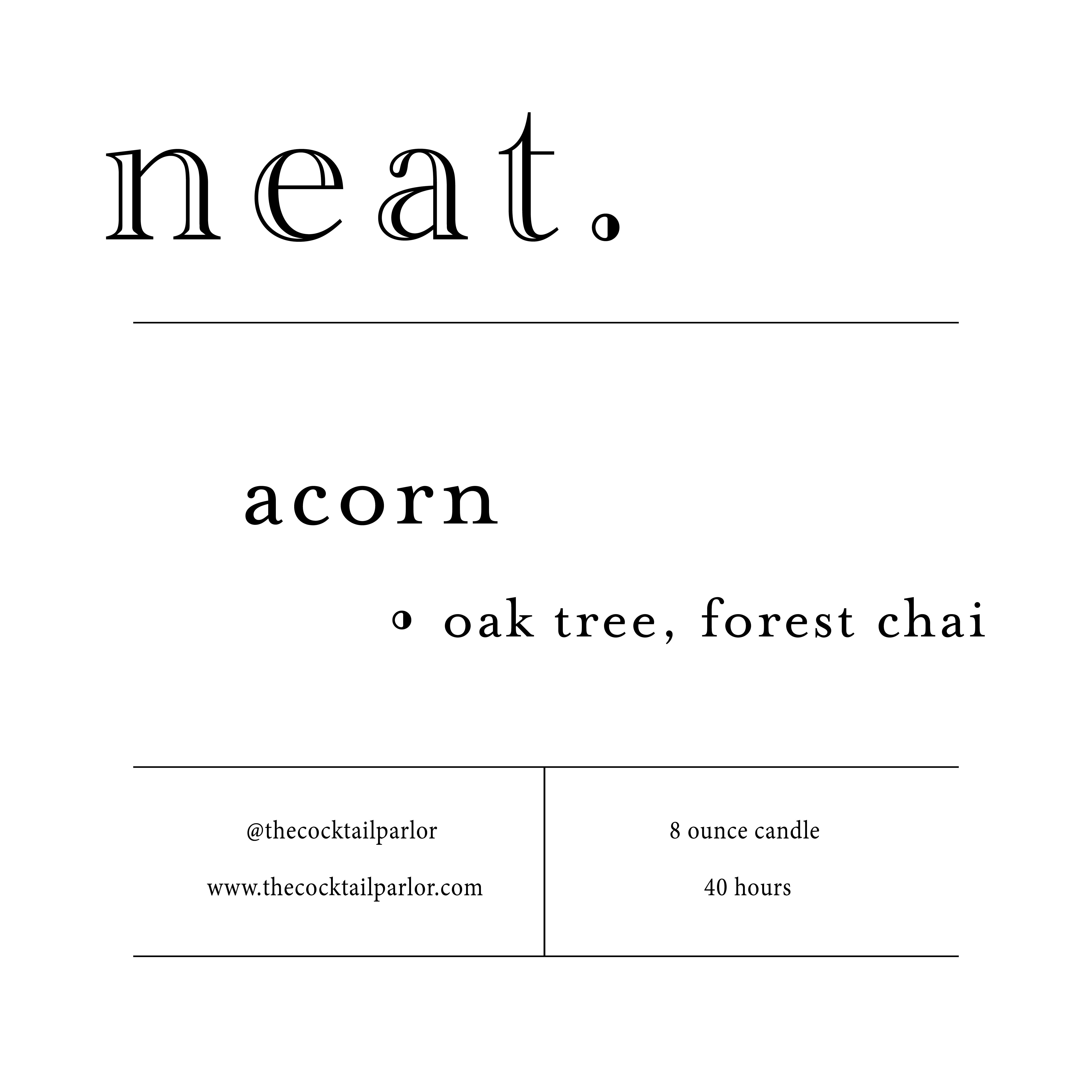 NEAT Candle - Acorn