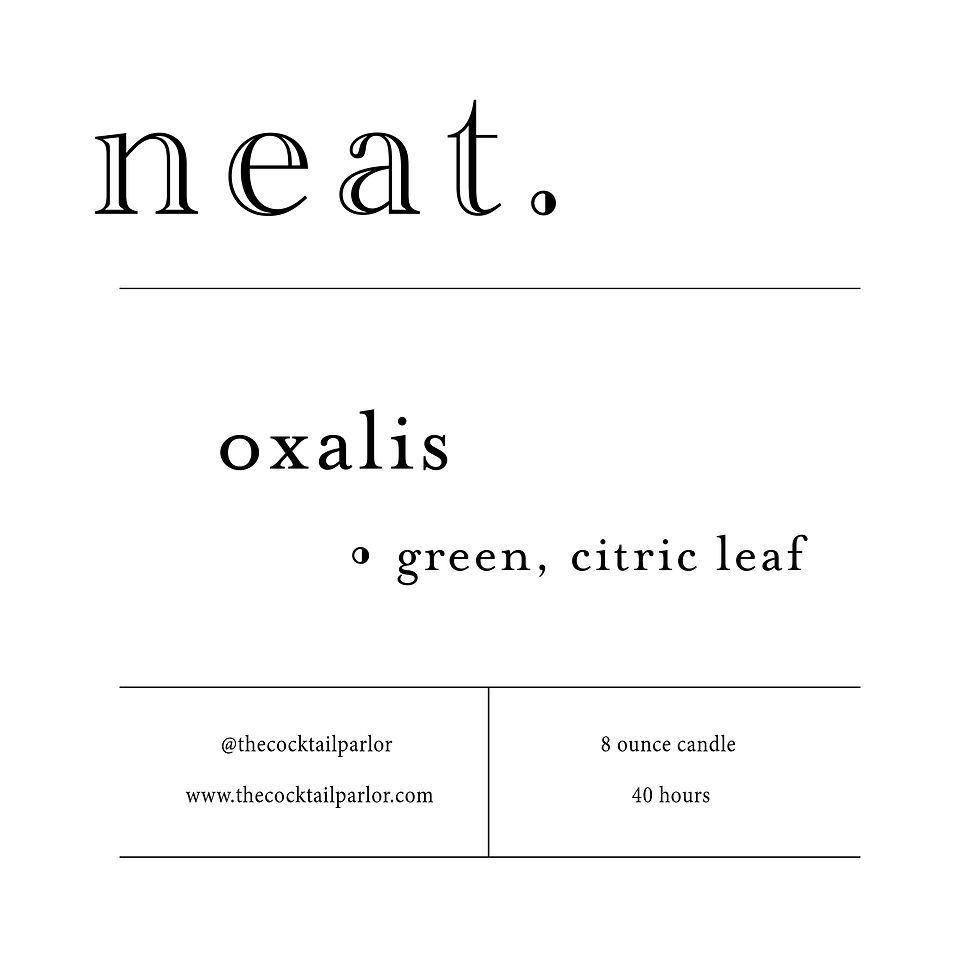 Thumbnail: NEAT Candle - Oxalis