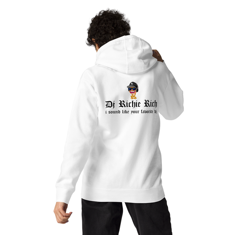 Thumbnail: Dj RR "Little Richard" Hoodie Light Colors