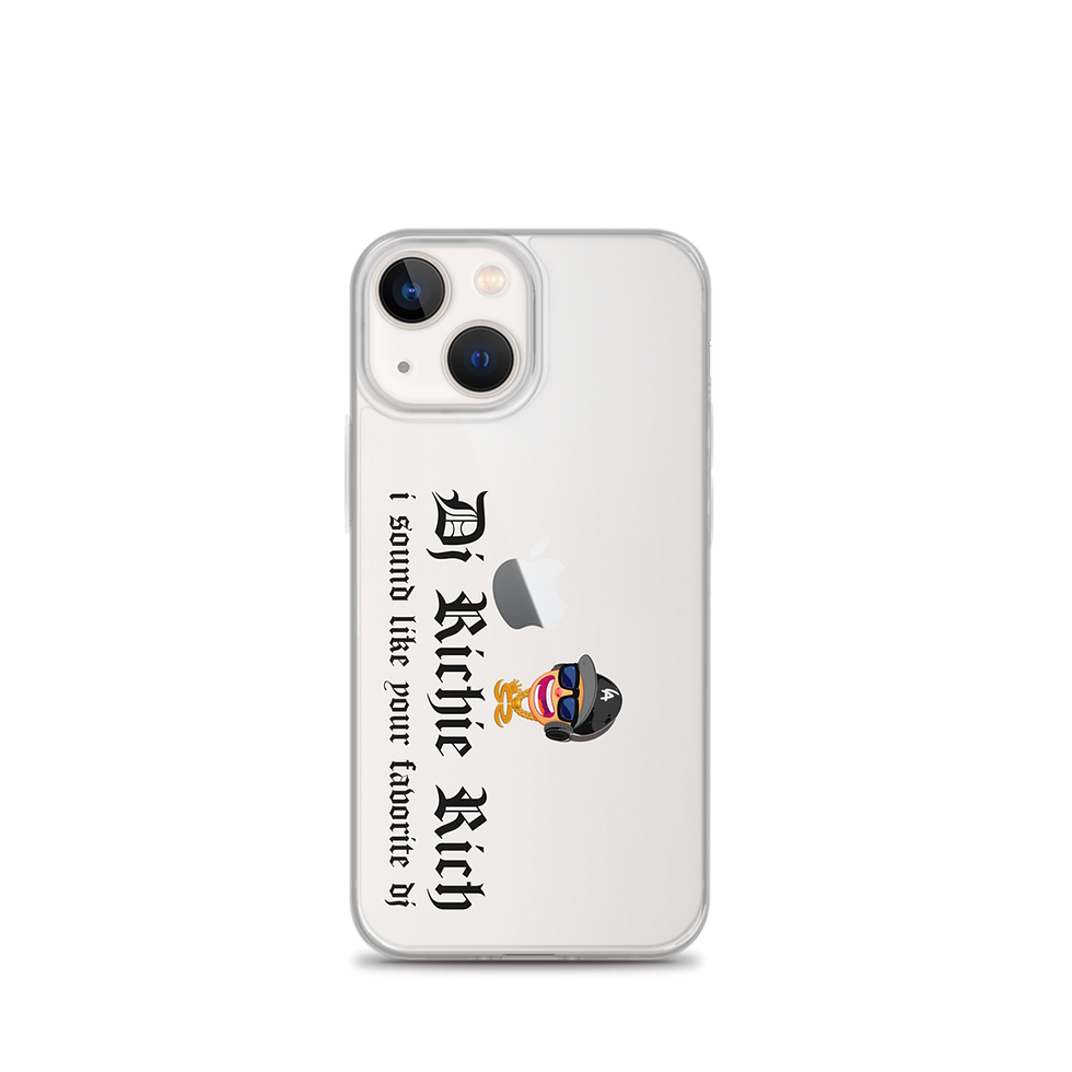Thumbnail: Dj RR "Little Richard" Clear Case for iPhone®