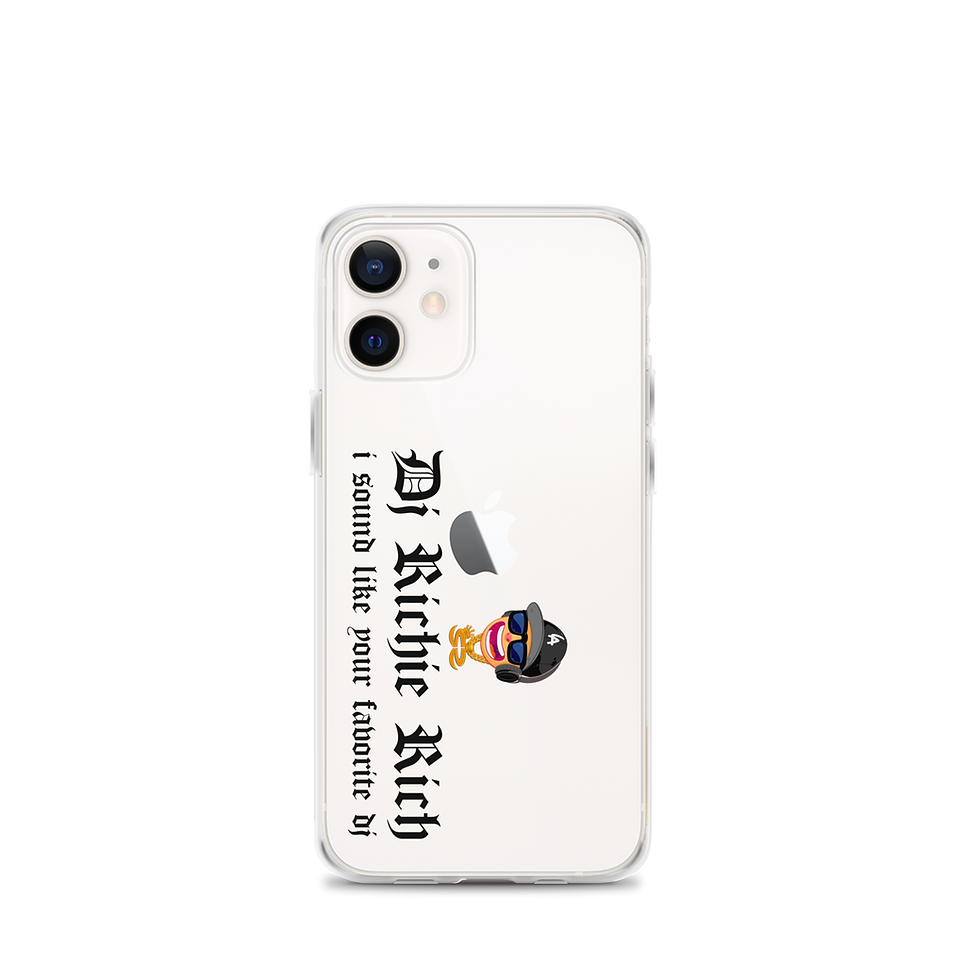 Thumbnail: Dj RR "Little Richard" Clear Case for iPhone®