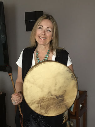 Shaman Carmen with Drum