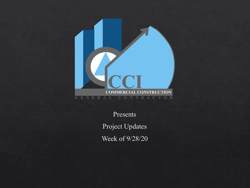 Weekly Updates for 9/28/20