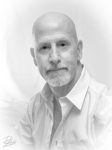 Black & White Male Headshot
