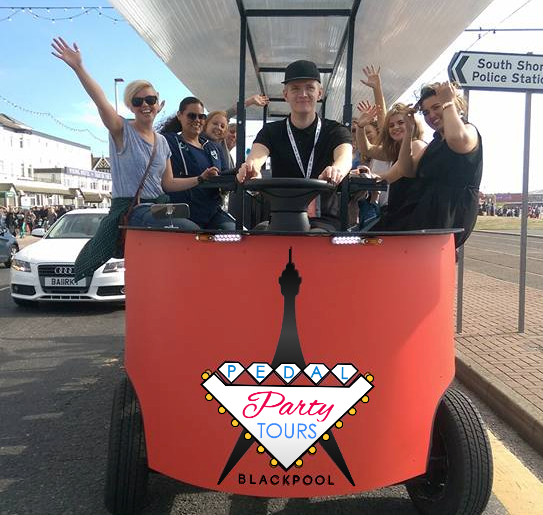 Pedal Party Tours Blackpool