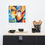 Thumbnail: Abstract Cubist-Surrealist Framed Poster
