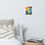 Thumbnail: Abstract Cubist-Surrealist Framed Poster