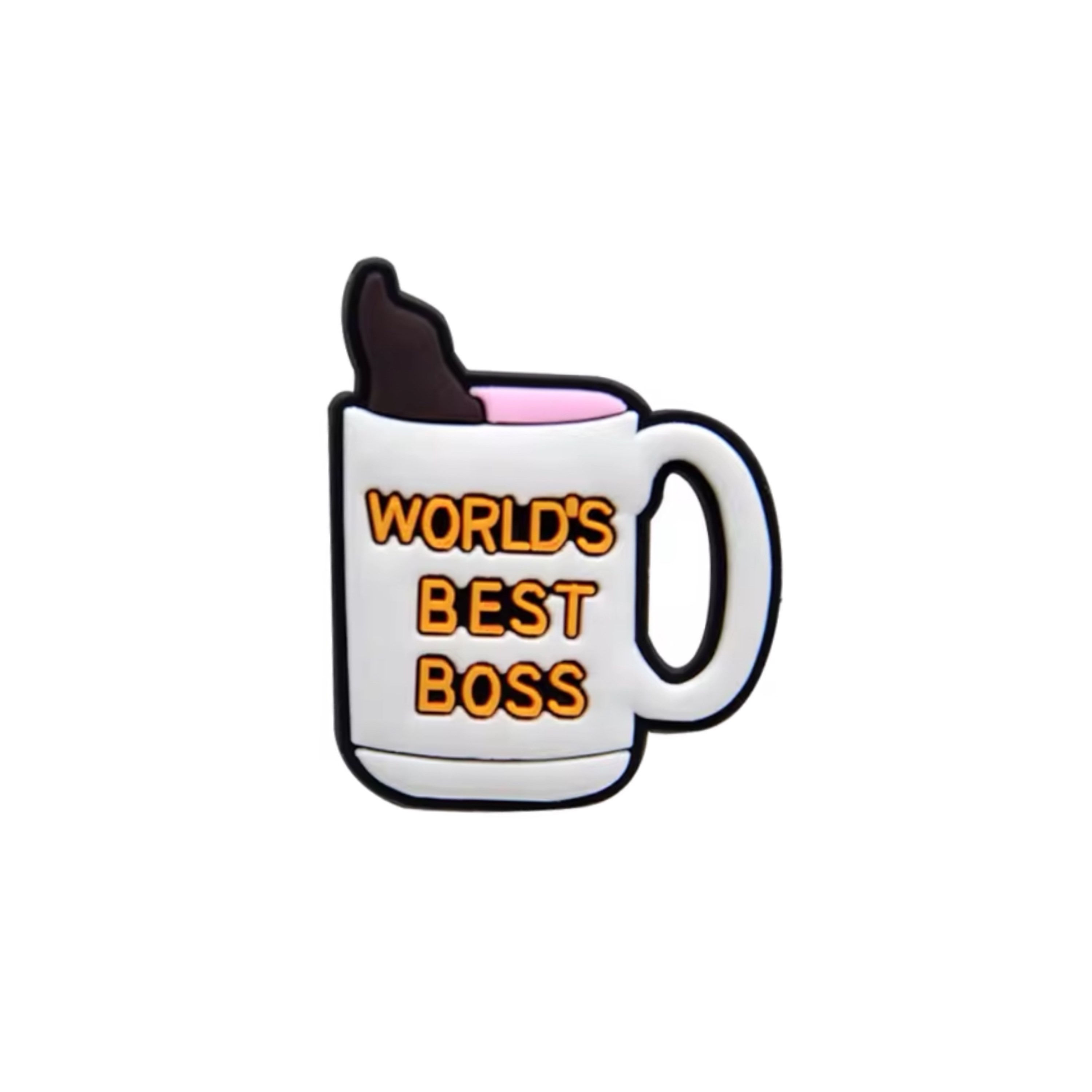 Jibbitz para Crocs - World’s best boss