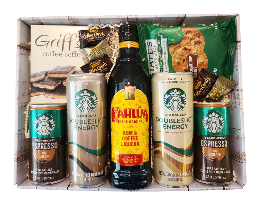 Kahlua and Starbucks Gift Tray